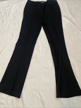 New York & Company Black Flared Dress Pants